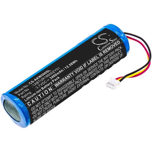 3400mAh Battery for Akai EWI 5000, 5000 Solo