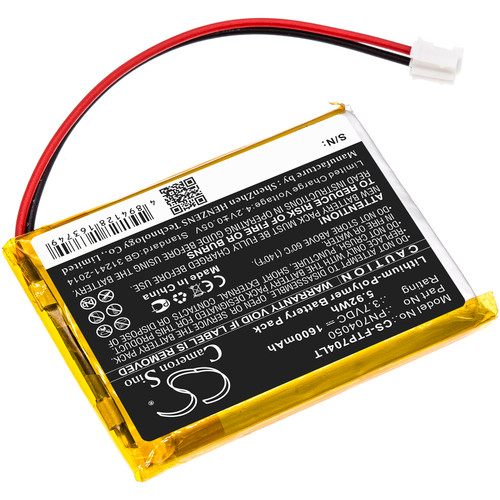 1600 mAh for Fatboy PN704050