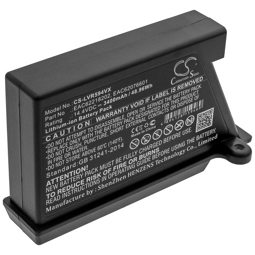 3400 mAh for LG EAC60766101,EAC60766102,EAC60766103,EAC60766104,EAC60766105,EAC60766106,EAC60766107,EAC60766108,EAC60766109,EAC60766110