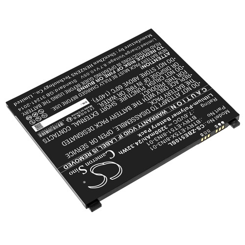 3200 mAh for Zebra AMME3735,BTRY-ET5X-8IN3-01,BTRY-ET51-8IN3-01