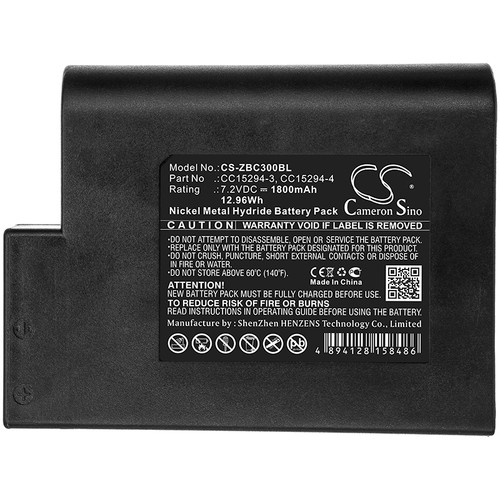 1800 mAh for Zebra CC15294-3,CC15294-4
