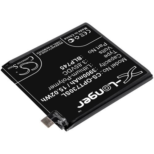 3900 mAh for OnePlus BLP745