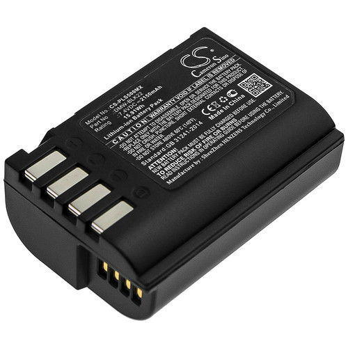 2150mAh Battery for Panasonic DMW-BLK22, DMW-BLK22E, DMW-BLK22GK, Lumix DC-S5, Lumix G9, Lumix GH5, Lumix GH5S, Lumix DC-S5K