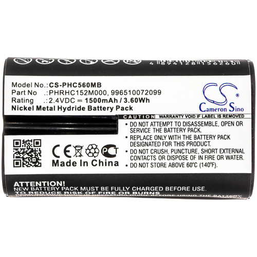 1500 mAh for Philips 996510072099,PHRHC152M000