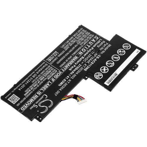 3700 mAh for Acer AP16A4K,KT.00304.003,KT.00304.007