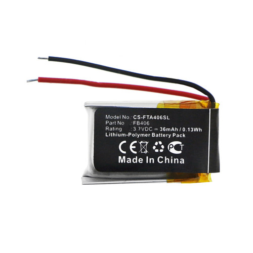 36 mAh for FitBit FB406