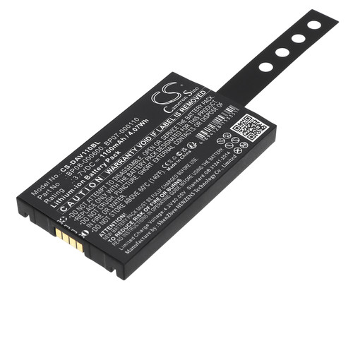 1100 mAh for Datalogic 94ACC0083,BP07-000110,BP08-00011A