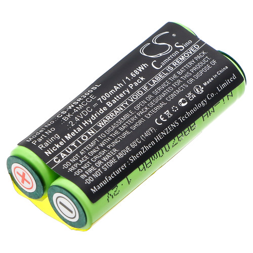 700 mAh for Waterpik BK-4MCCE