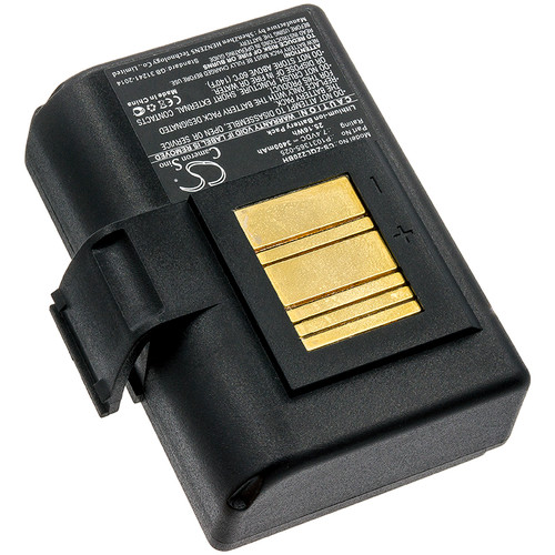 3400mAh Replacement Battery for Zebra BTRY-MPP-34MA1-01,QLn220,QLn320,ZQ510,ZQ511,ZQ520,ZQ521,ZQ610,ZQ610 Plus,ZQ620,ZQ620 Plus,ZR628,ZR638