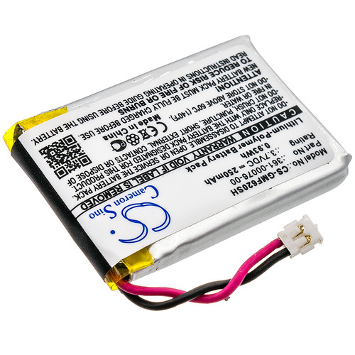 250 mAh for Garmin 361-00076-00