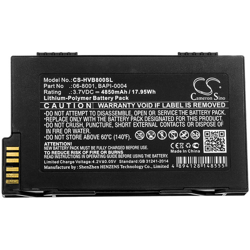 4850 mAh for HumanWare 06-8001,BAPI-0004