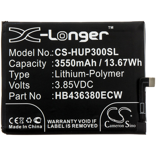 3550 mAh for Huawei HB436380ECW