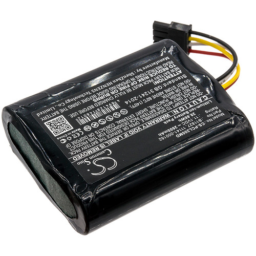 2600 mAh for Physio-Control B11827,11141-000162