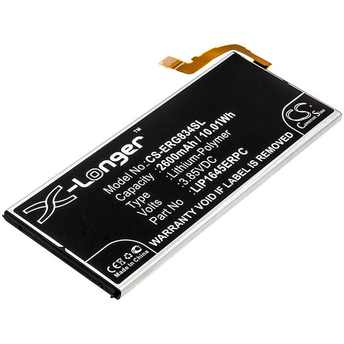 2600 mAh for Sony LIP1645ERPC