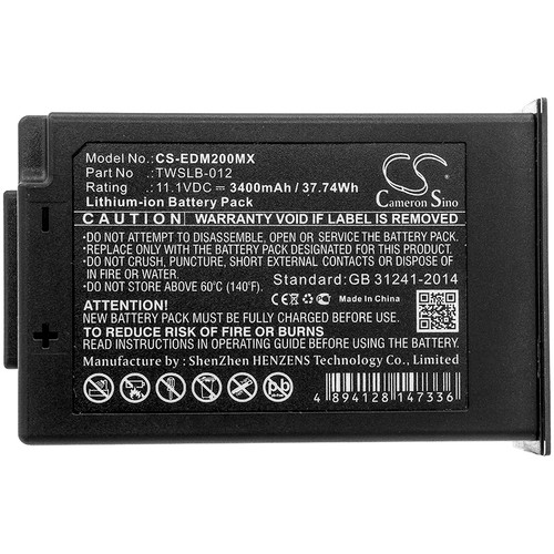 3400 mAh for Edan TWSLB-012,21.21.064213-11