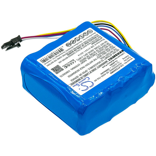 5200mAh Battery for Zimmer ATS-2000, ATS-2200, ATS-4000, 62240000600, 60-4000-702-00