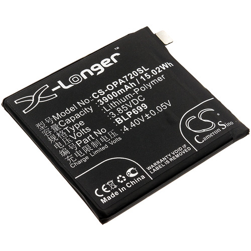 3900 mAh for OnePlus BLP699