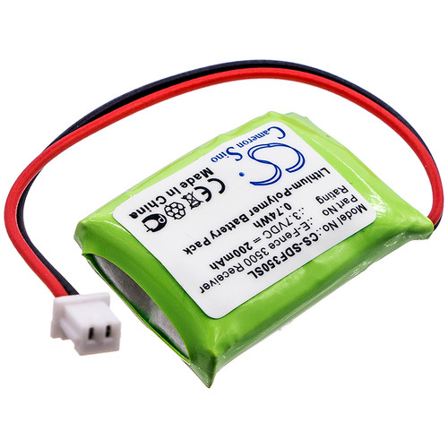 200 mAh for Dogtra YS-300 Bark Collar,E-Fence 3500 Receiver