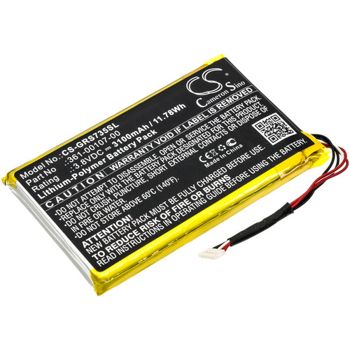 3100 mAh for Garmin 361-00107-00