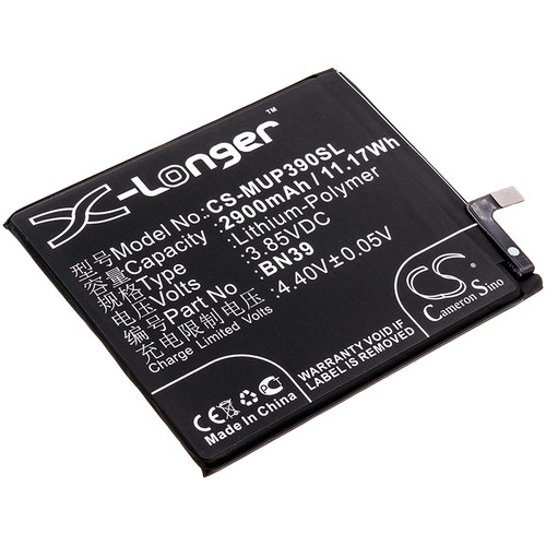 2900 mAh for Xiaomi BN39