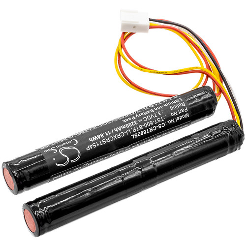 3200 mAh for Crestron TST-600-BTP,LI-CRXCRST1S4P