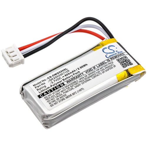 800 mAh for DIGITAL MATTER GK2553301125