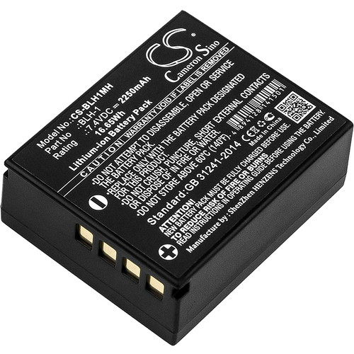 2250 mAh for Olympus BLH-1