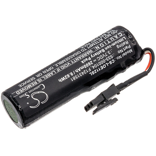 2600 mAh for Logitech F12431581,533-000104