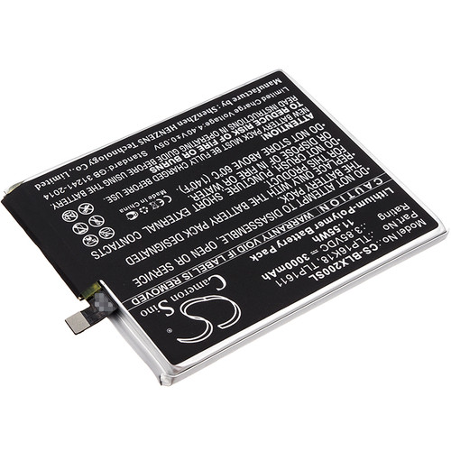 3000 mAh for BLU TLP1611,TLP16G30,TLP16K18,C766144300T