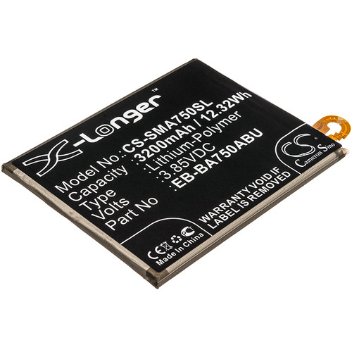3200 mAh for Samsung EB-BA750ABE,EB-BA750ABU,GH82-18027A