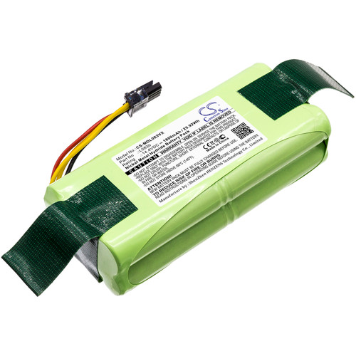 1800mAh Battery for Deebot Deepoo X600, ZN605, ZN606, CleanMate S500, CleanMate S600, Redmond RV-R300, RV-R310