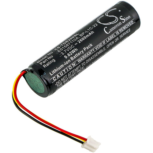 2600mAh Battery for Tascam MP-GT1, BP-L1C-22
