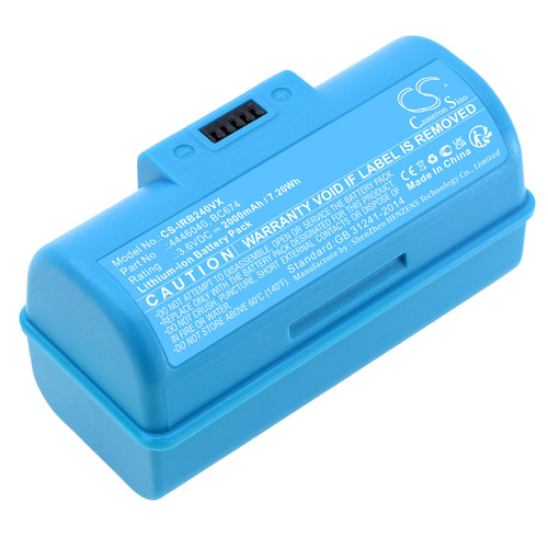 2000 mAh for iRobot BC674,4446040