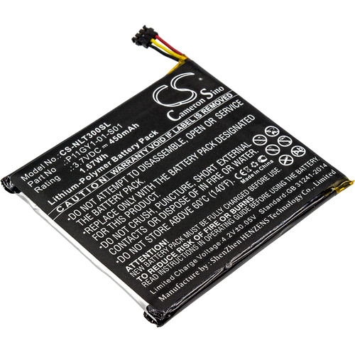 450mAh Battery for Nest Learning Thermostat T200377, T200477, T200577, T200777, 3701-0001-01, P11GY1-01-S01