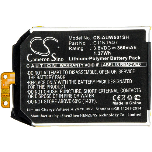 360 mAh for Asus C11N1540,0B200-01630100