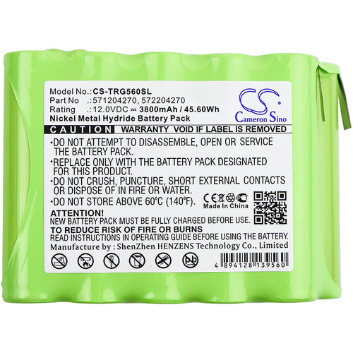 3800 mAh for Trimble 571204270,572204270