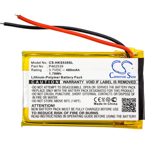480 mAh for Harman/Kardon P462539
