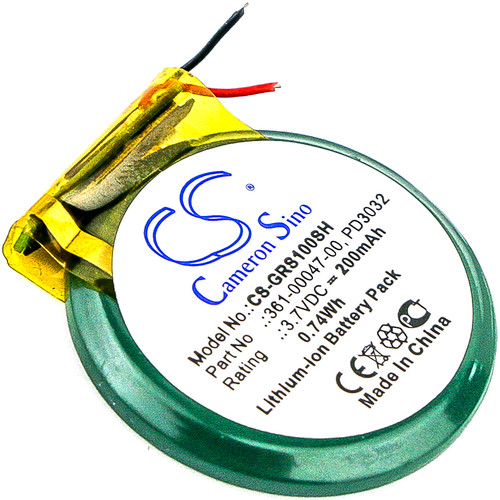 200 mAh for Garmin PD3032,361-00047-00