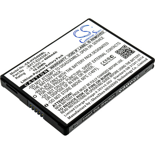 4000 mAh for Honeywell BAT-EDA50,BAT-EDA50US,50129589-001,50134176-001,BATT-EDA40-1