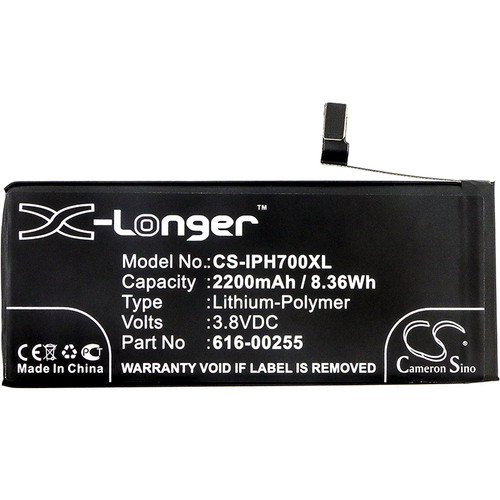 2200 mAh for Apple 616-00255