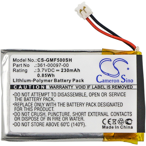 230mAh Replacement Battery for Garmin Approach S60, Fenix 5, Forerunner 935