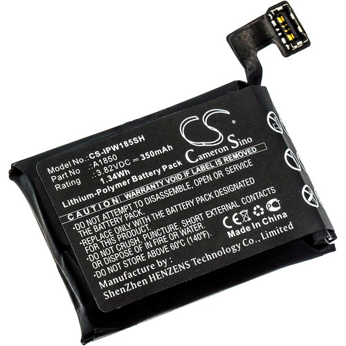350 mAh for Apple A1850