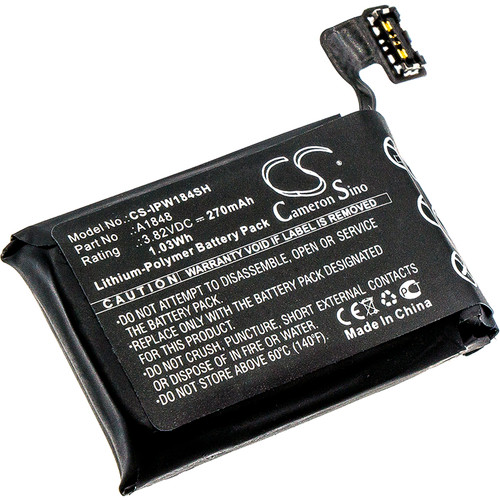 270 mAh for Apple A1848