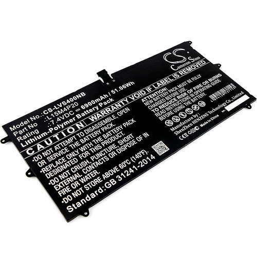 6900 mAh for Lenovo L15L4P20,L15M4P20,5B10J50660,5B10J50662,5B10J66116