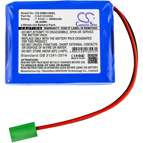 3600 mAh for CEMB CGA103450A
