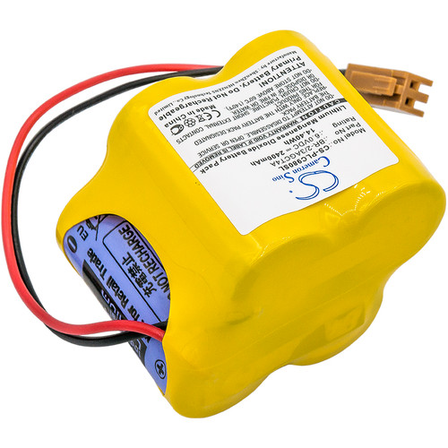2400 mAh for Fanuc BR2/3AGCT4A,A98L00310025,BR-2/3AGCT4A,A98L-0031-0025