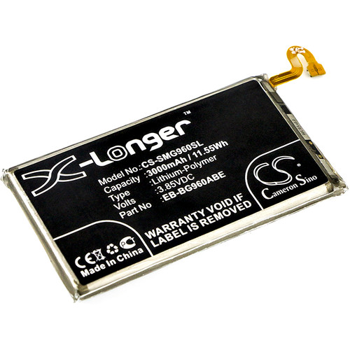 3000 mAh for Samsung EB-BG960ABE