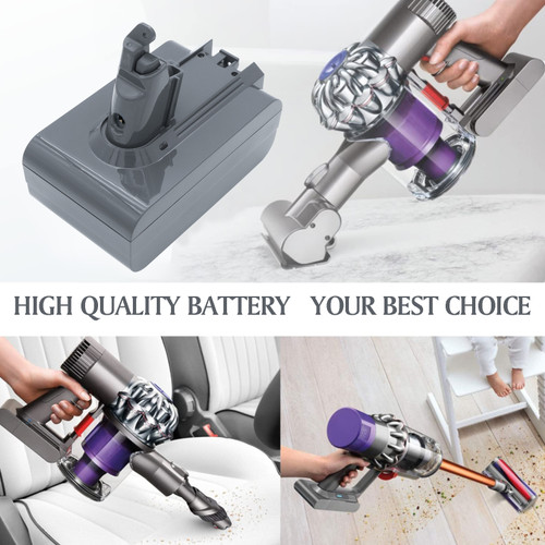 4000 mAh for Dyson 209472-01,965874-01,965874-02,965874-03,967810-02,967810-03,967810-13,967810-21,967810-23,205794-01/04