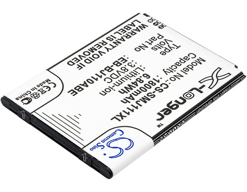 1800 mAh for Samsung EB-BJ110ABE