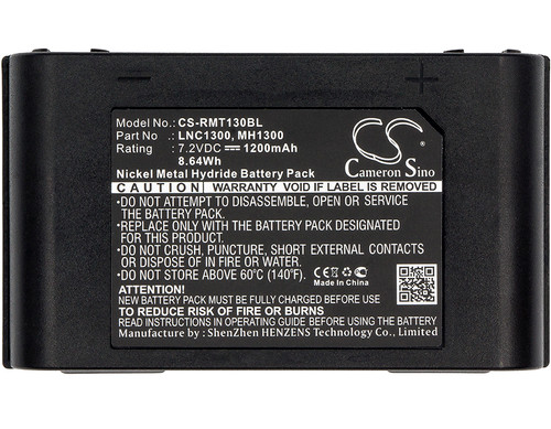 1200 mAh for Ravioli MH1300,NC1300,LNC1300